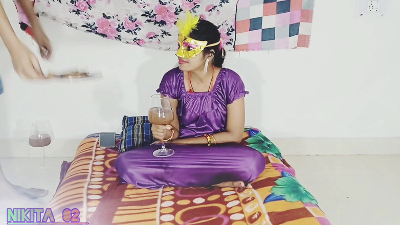 Nikita02: Вечеринка и трах мастурбхи |XXX индийское секс-видео HD, порно chudai полный секс индийского Devar бхабхи