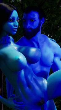 Zeer hete Na'vi uit Avatar Hard geneukt