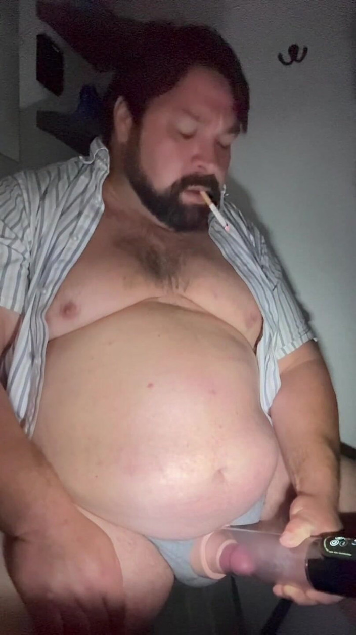 Brewster Bear: Smoking, Pumping, Jerking &amp; Cumming