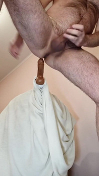 Big Dildo in My Ass