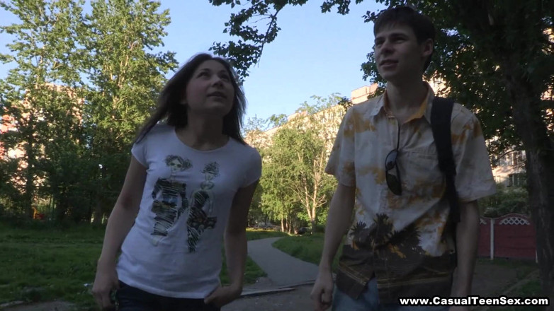 Casual Teen Sex: Shy teeny fucks great