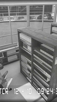 Library Stories. a Young Student Girl Sweetly Caresses Her Pussy with Her Fingers in the Library Hall. Emptie41