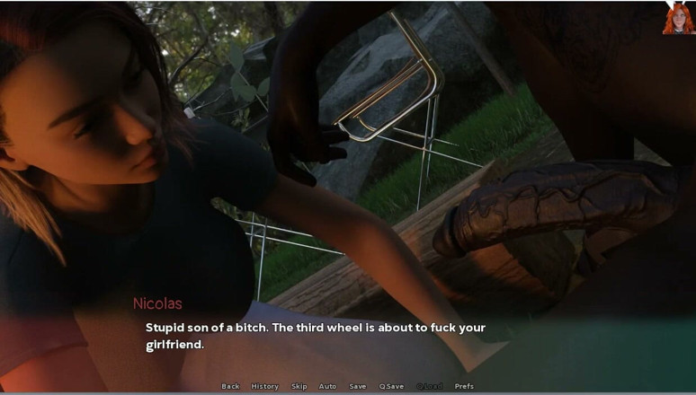 XXX Games Bunk: เฟตจะไม่แยกเรา - เกมเพลย์ - สวมบทบาท - แฟนสาวเย็ดควยใหญ่ผิวดําในทริปแคมป์