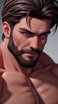 Scruffy Hunks: Slideshow of Scruffy 3D Cgi Men