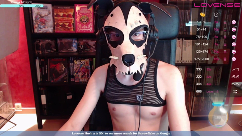 Snauwflake: Snauwflake is having fun on chaturbate - Part 1