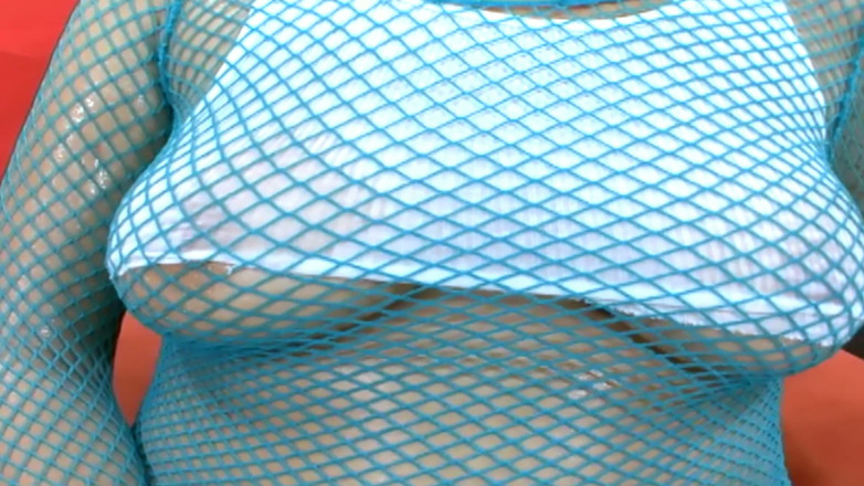 Worldwide Sex Movies: Oliato e diapositivo dentro - la bionda abbronzata in un top...