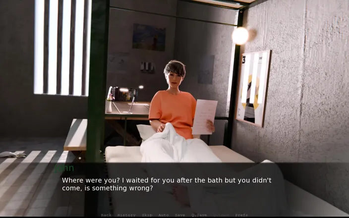 Snip Gameplay: Prison of Sissy 2 Adam Used the Glory Hole Not to...