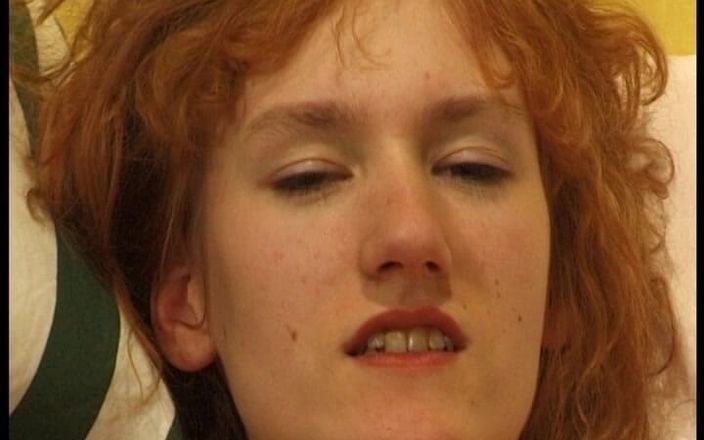 YOUR FIRST PORN: Redhead Vicky and the Strong Dildo