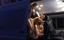 Crunch Boy: French gang bang in a bus