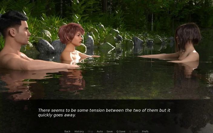 Dirty GamesXxX: Alacakaranlık manor: iki seksi kızla nehirde eğleniyor ep 33