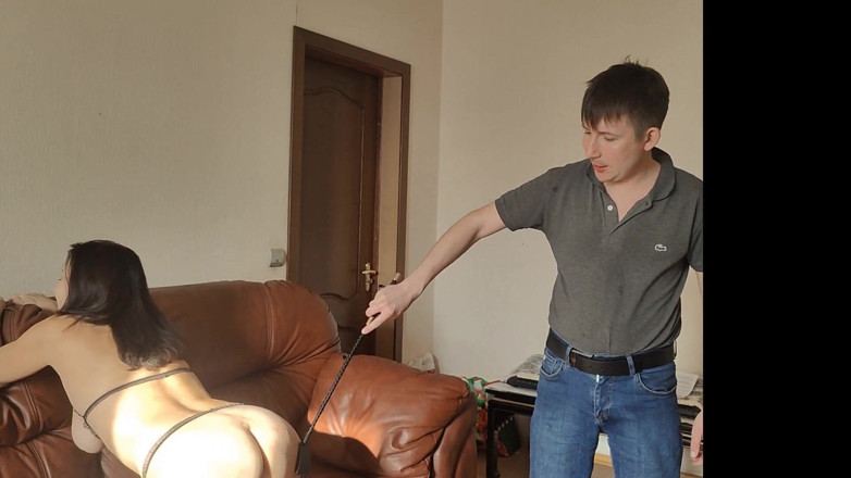 Tumanova Alina: Unceremoniously and Dirty Stepson Spanked and Destroyed Stepmother's Asshole and...