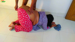 Aria Mia: Troia amatoriale bbw cameriera calda scopata dal capo durante la...