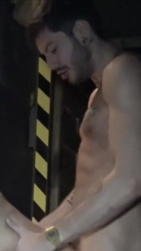 Slut Creampied by His Friend Big Dick