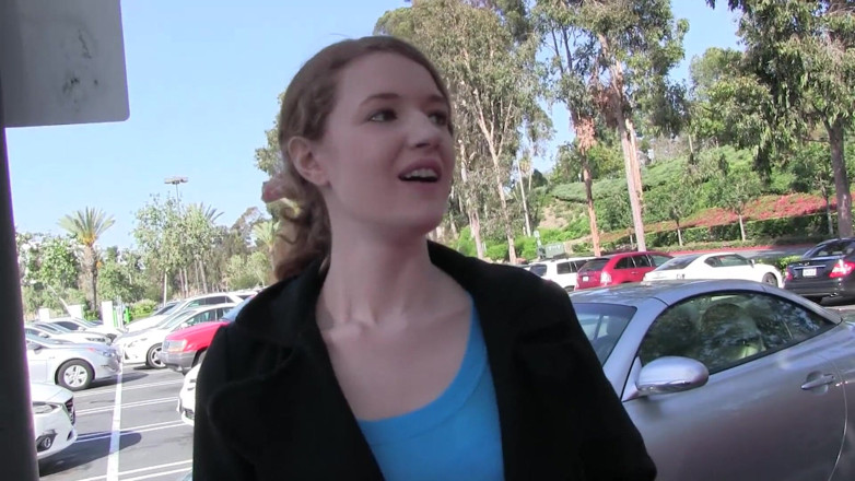Perv Milfs n Teens: Redhead Abby Rain Loves Sucking Cock and Getting it Deep...