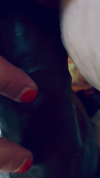Riding BBC Dildo