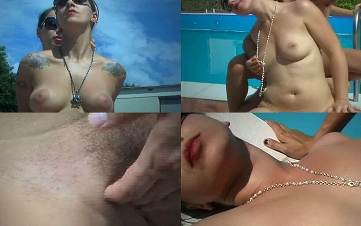 Lydia Privat: Trojka v bazénu na Mallorce