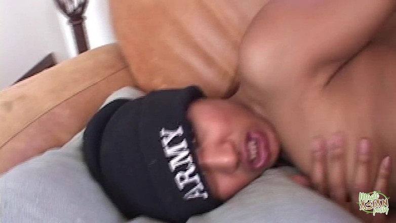 Magic Asian Pussy: A Horny Asian Babe with Small Tits Gets Her Butt...