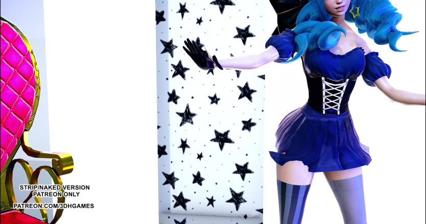 3D-Hentai Games: Bestie - Excuseme Gwen sexy kpop dance league of legends