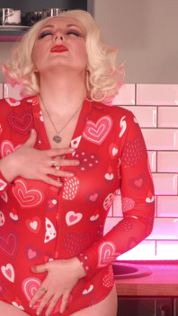 Selbstbondage, blonde milf