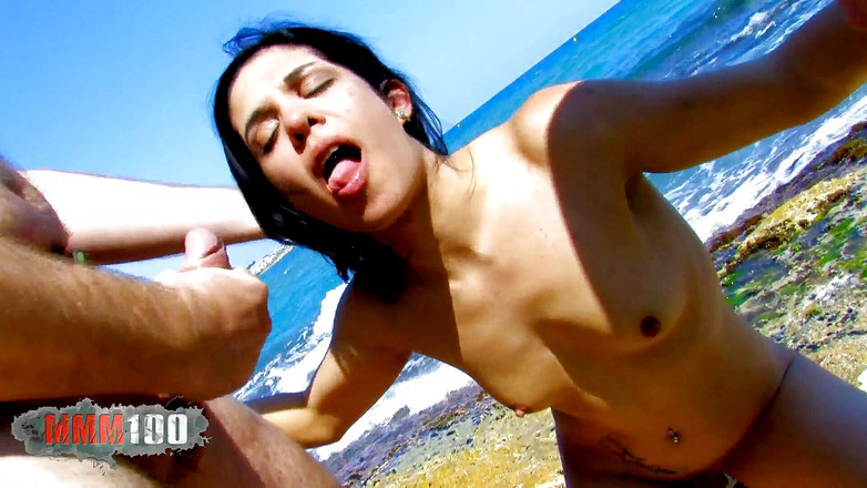 MMM100: 阿拉伯素人小妞被摇晃