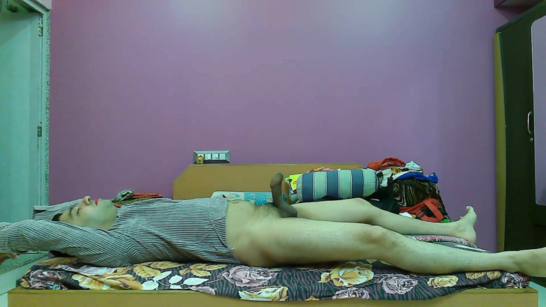 Cute & Nude Crossdresser: Sexy sissy crossdresser femboy Sweet Lollipop in girls' top and...