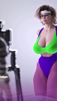 Une belle-mère MILF à gros cul s’amuse au travail avec son beau-fils. Il éjacule ses énormes seins | Apocalust | Jeu hentai tabou | Partie 5