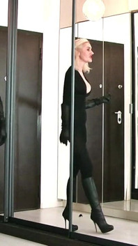 JOI Games in Spandex Catsuit
