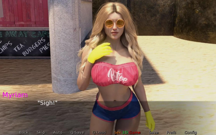 Q Boy: Gangbang Blowjob at Beach - Project Myriam - Life and Explorations - E62