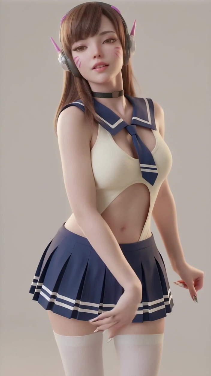3D-Hentai Games: D.va's Lovely Dance (apink - U You)