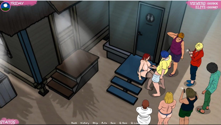 XXX Games Bunk: Lust Town - Gameplay - Roleplay - Amanda pracuje w barze i zostaje...