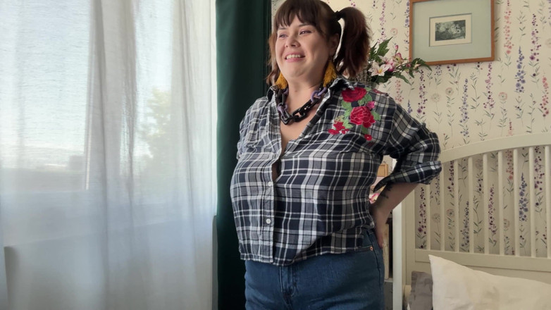 Roxanne Miller: Spe, sph, squirtende bBW