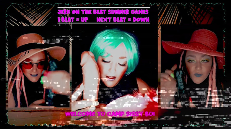 Campsissyboi: 撸管指挥夏季游戏六成为大黑屌派对娃娃视频
