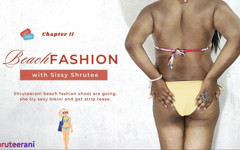 Beach Fashion Chapter 2 - Solo Indian Trans in Bikini thumbnail