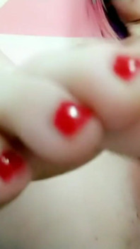 Masturbating and Showing My Feet &;