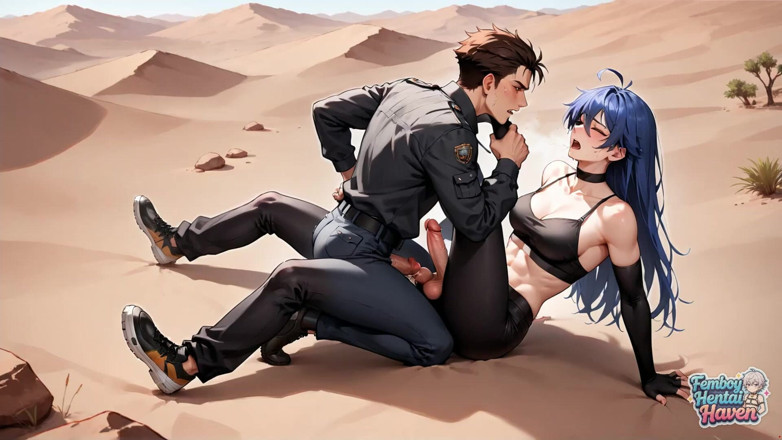 Femboy Hentai Haven: Fetishize Naked Femboy's Desert Seduction by Horny Troops - 最高のXXXポルノをチェックしてください!