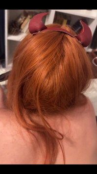 There's a little red-haired devil