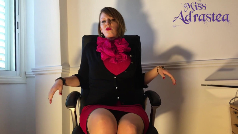 Miss Adrastea: Obchodní dáma vás vychovává k PP wankerovi!