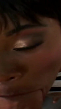 Big Tits Ebony Slut Rides BBC Till Dripping Wet Orgasm