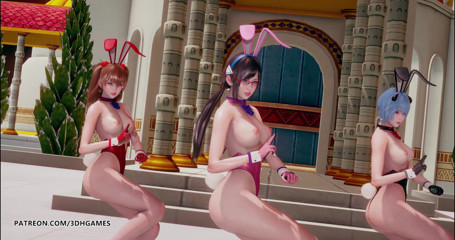 3D-Hentai Games: Somi - Birthday strip dance Evangelion Rei Ayanami Asuka Langley Sōryū...