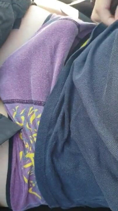 Dickflasher: Мастурбація в машині uber