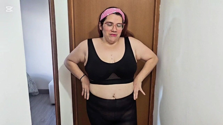 Karlythofred: Game in Leggings and Stockings