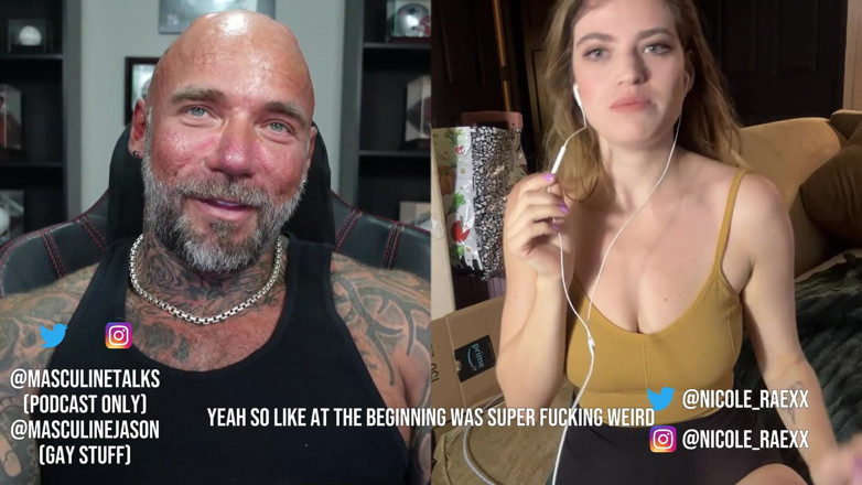 Raw and Uncensored with Masculine Jason: Porn Star Confessions - Nicole rae (एपिसोड 63)