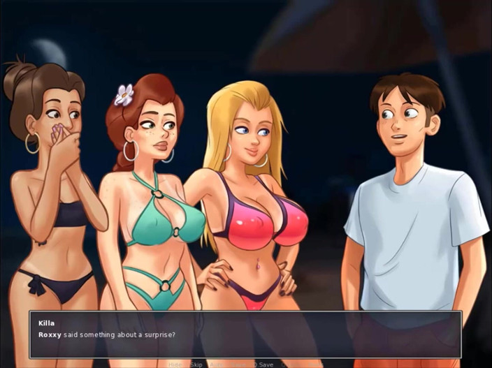Cartoon Play: Kisah musim panas bagian 239 - pesta seks di pantai