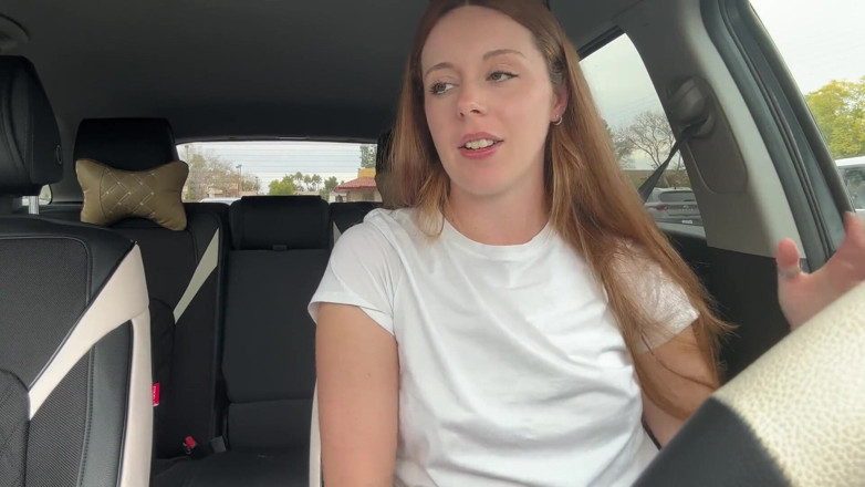 Nadia Foxx: Maksimumda benim lush ile sürücü thru'da sütyensiz pit stop!