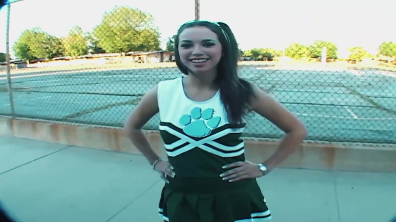 FapFlare: Cheerleader Courtney James Gets Explicitly Fucked and Facialed by the...