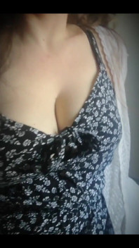 A Little Sundress and Some Cleavage