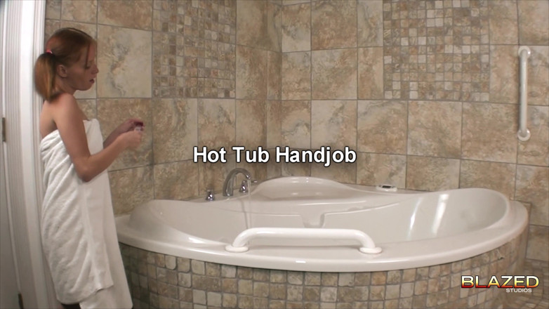 Jerky Sluts: Alyssa Hart - Hot Tub Handjob