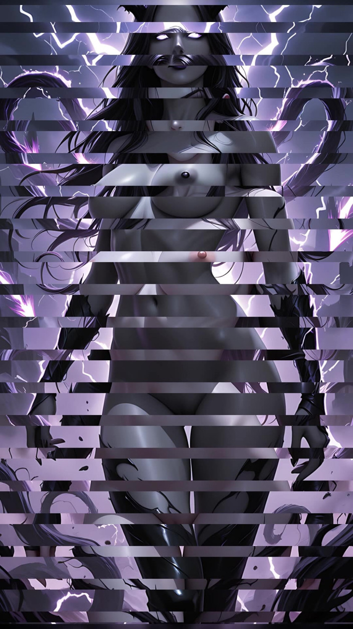 LustRender: Deze naakte storm Wraith supervillain zal je wild maken