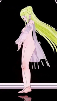 Azur Lane Janus Hentai Tarian Panas Seksi Lagu Ha Aoa Mmd Warna Rambut Blonde 3d Edit Smixix