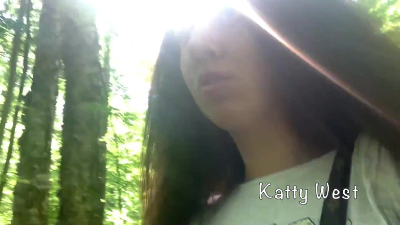 Katty West: Teen Walk in a Park, Pee and a Little Dirty...